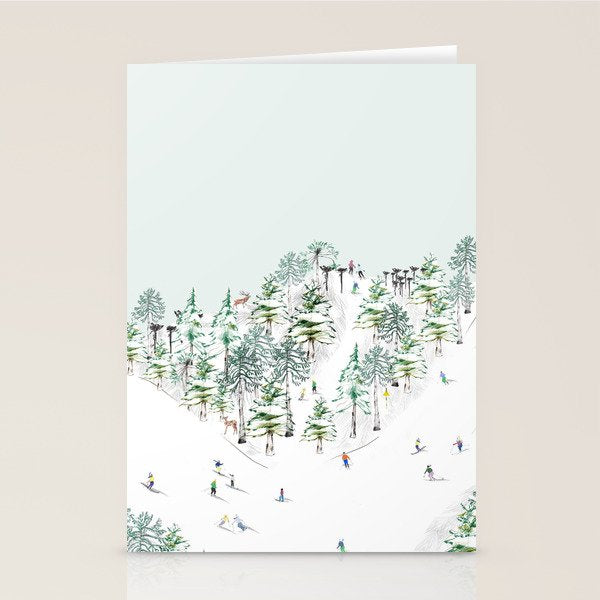 SKI Stationery Card Gallery Image 2