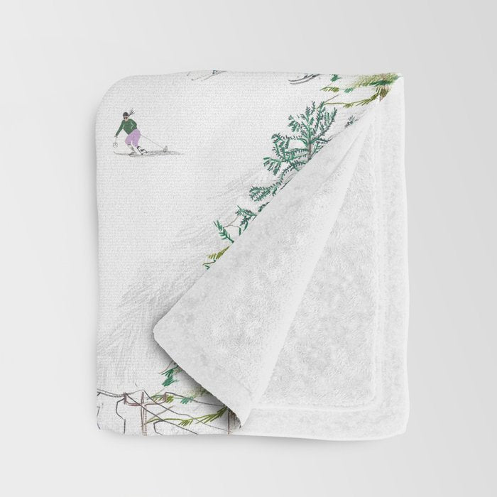 SKI Throw Blanket Gallery Image 3