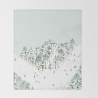 SKI Throw Blanket Gallery Image 2