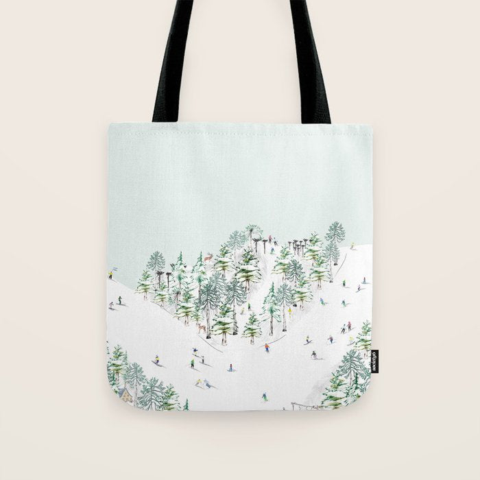 SKI Tote Bag Gallery Image 1