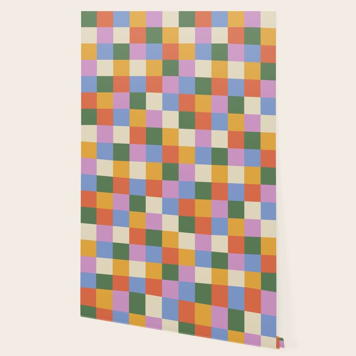 Bold Colorful Checks Pattern - Small XXXVII Wallpaper Gallery Image 2