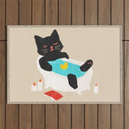 Meow time Outdoor Rug Gallery Image 1