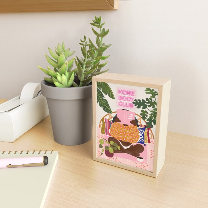 Homebody Woman Mini Art Print Gallery Image 2
