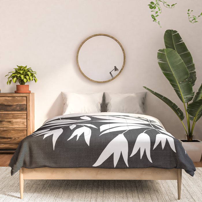 Vining Bell Flower ii Comforter Gallery Image 3