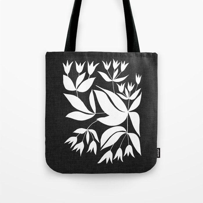 Vining Bell Flower ii Tote Bag Gallery Image 1