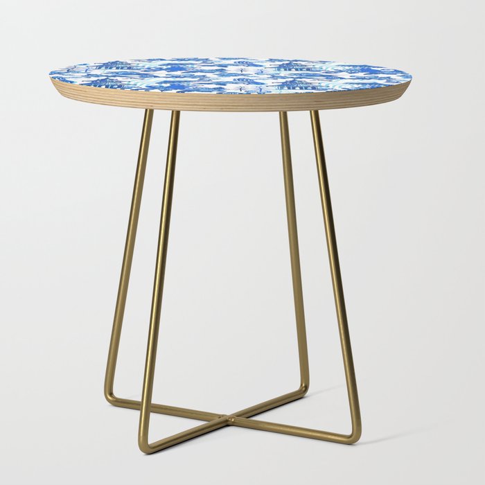 Chinoiserie Monkey Umbrella Pagodas Side Table Gallery Image 1