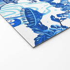 Chinoiserie Monkey Umbrella Pagodas Welcome Mat Gallery Image 2