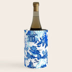 Chinoiserie Monkey Umbrella Pagodas Wine Chiller Gallery Image 3