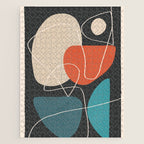 Minimal Colorful Abstract Shapes 12 Jigsaw Puzzle Gallery Image 1