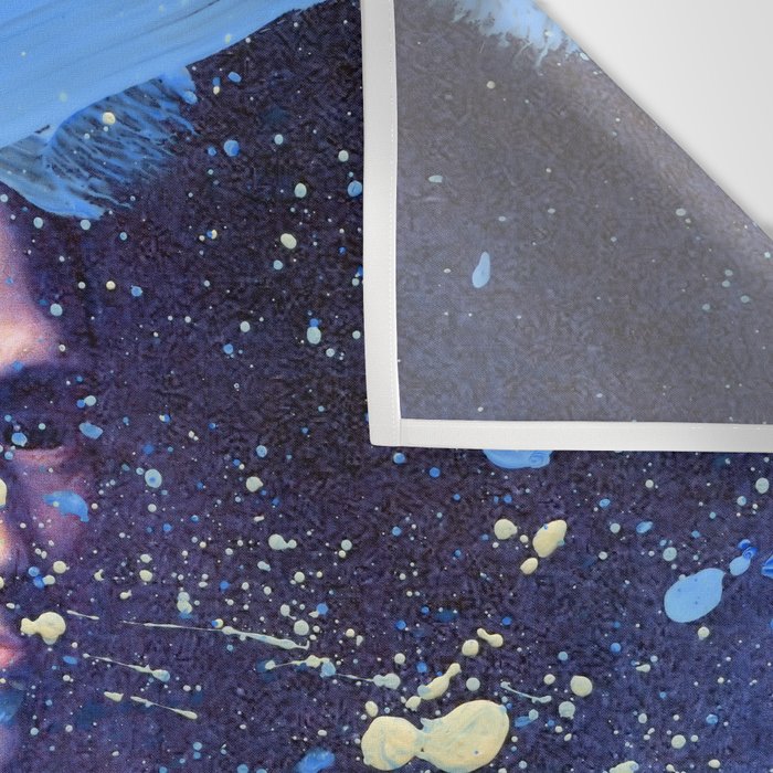 Blue Explosion Wall Tapestry Gallery Image 3