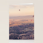 Sunrise Hot Air Balloon Flight Stationery Card Gallery Image 2