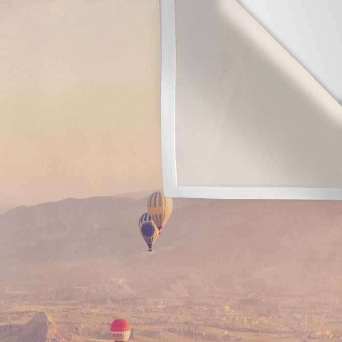 Sunrise Hot Air Balloon Flight Wall Tapestry Gallery Image 3