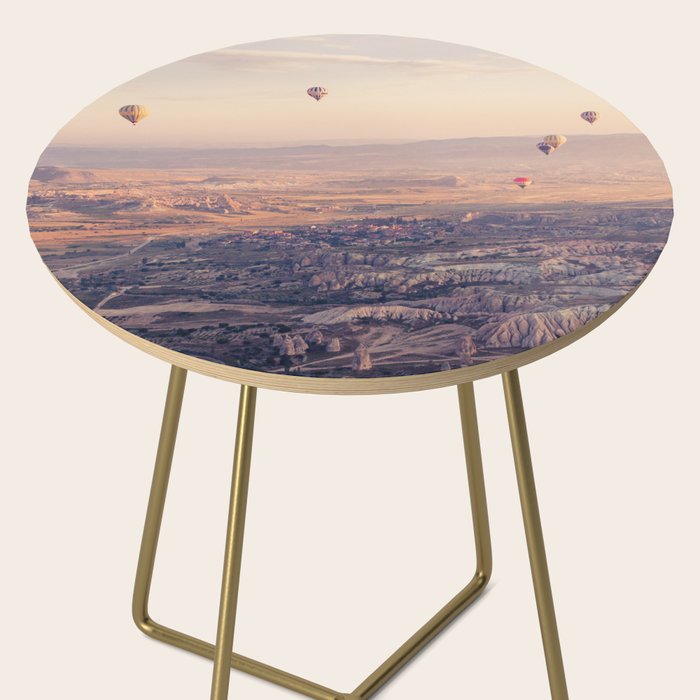 Sunrise Hot Air Balloon Flight Side Table Gallery Image 2