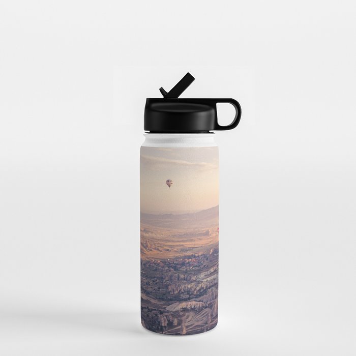 Sunrise Hot Air Balloon Flight Water Bottle Gallery Image 1