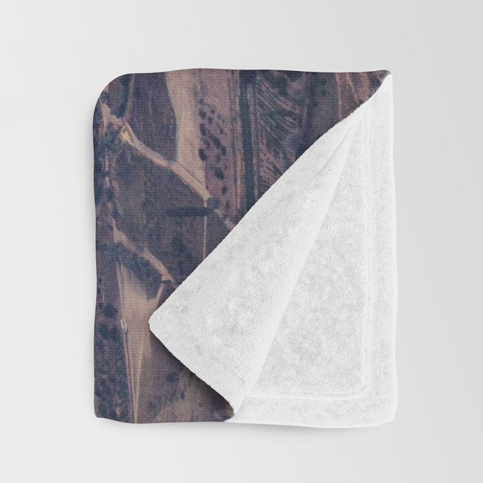 Sunrise Hot Air Balloon Flight Throw Blanket Gallery Image 3