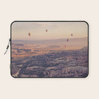 Sunrise Hot Air Balloon Flight Laptop Sleeve Gallery Image 1