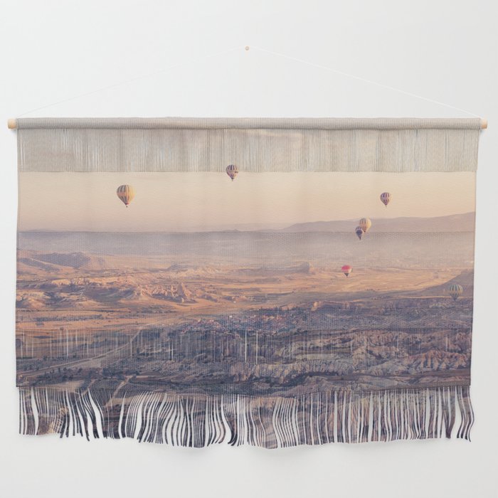 Sunrise Hot Air Balloon Flight Wall Hanging Gallery Image 1