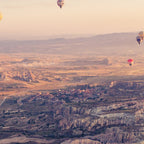 Sunrise Hot Air Balloon Flight Coffee Mug Gallery Image 2