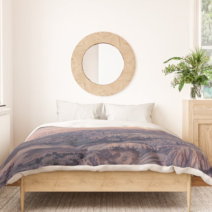 Sunrise Hot Air Balloon Flight Duvet Cover Gallery Image 3