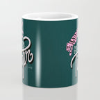 Go Get 'Em Tiger - Teal Coffee Mug Gallery Image 4