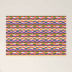 Colorful Bricks Welcome Mat Gallery Image 1