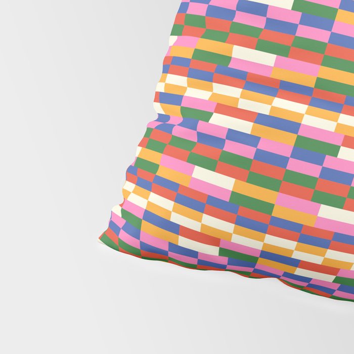 Colorful Bricks Pillow Sham Gallery Image 4