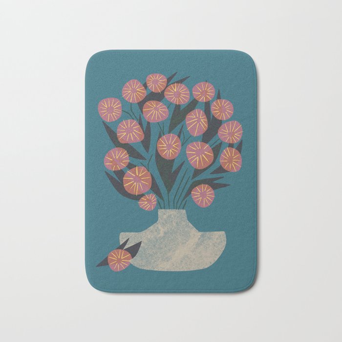 Bouquet Still Life Bath Mat Gallery Image 1