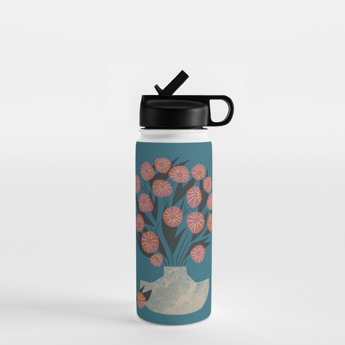 Bouquet Still Life Water Bottle Gallery Image 1