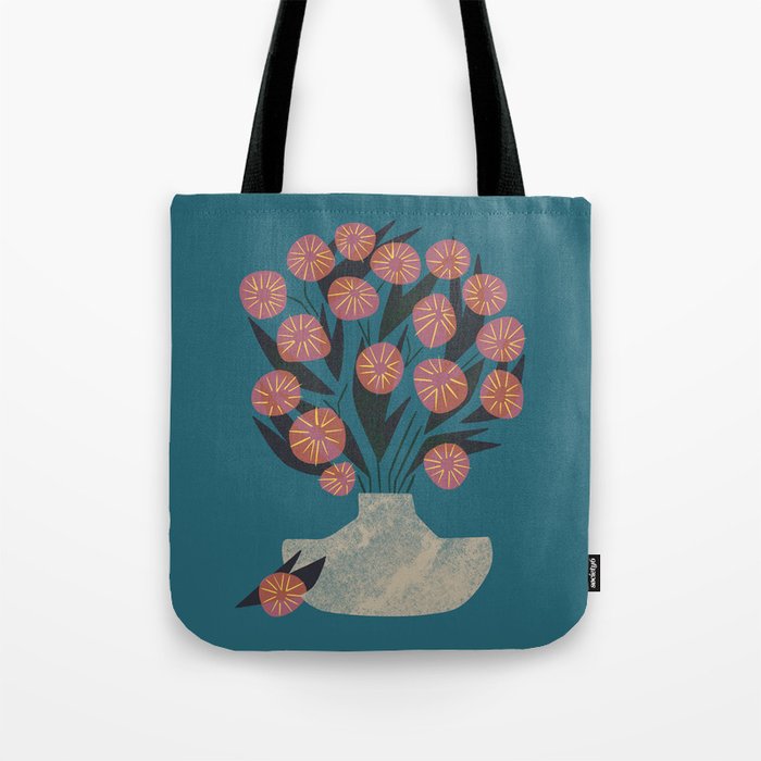 Bouquet Still Life Tote Bag Gallery Image 1
