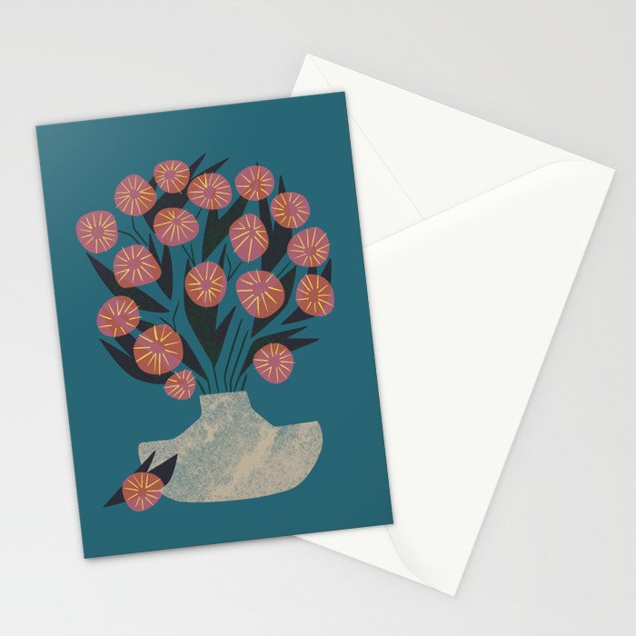 Bouquet Still Life Stationery Card Gallery Image 2