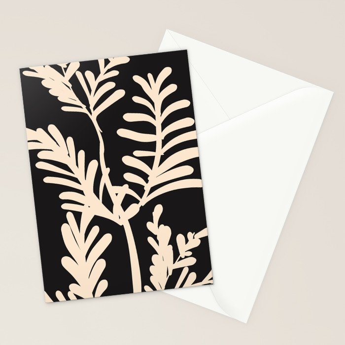 Abstract Minimal -Plant 6/2 Stationery Card Gallery Image 2