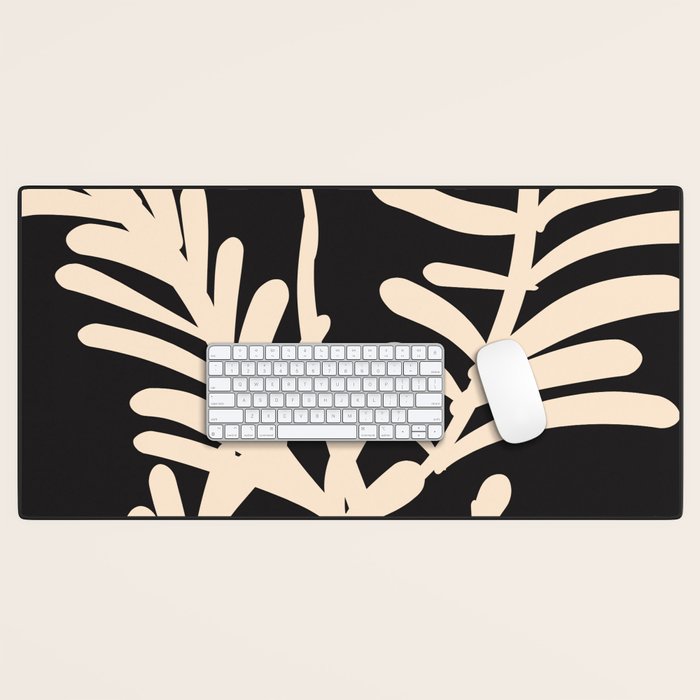 Abstract Minimal -Plant 6/2 Desk Mat Gallery Image 1