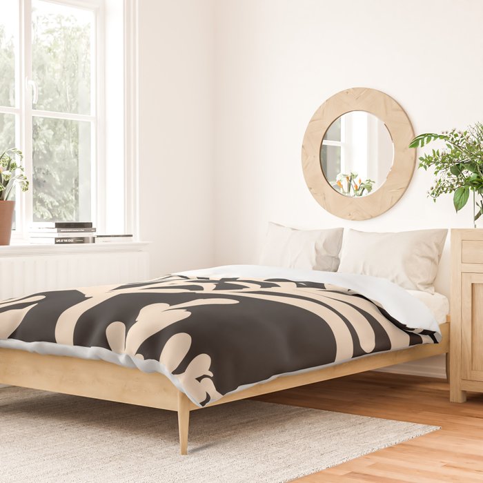 Abstract Minimal -Plant 6/2 Duvet Cover Gallery Image 2