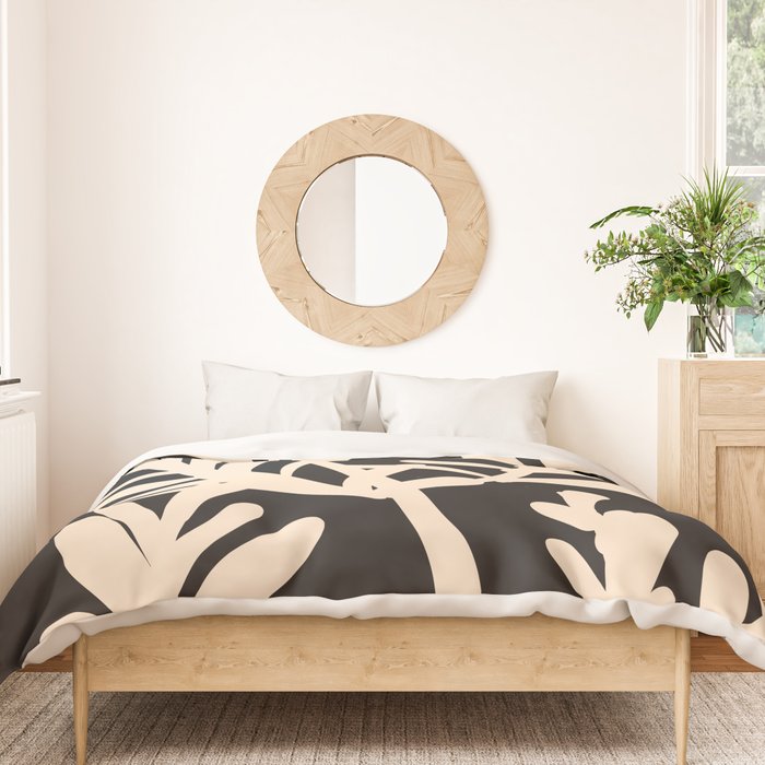 Abstract Minimal -Plant 6/2 Duvet Cover Gallery Image 3
