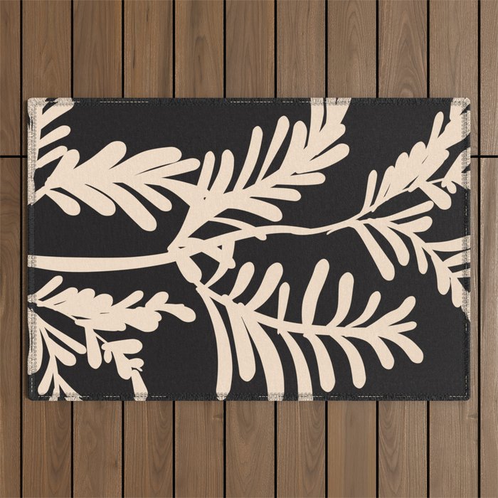Abstract Minimal -Plant 6/2 Outdoor Rug Gallery Image 1