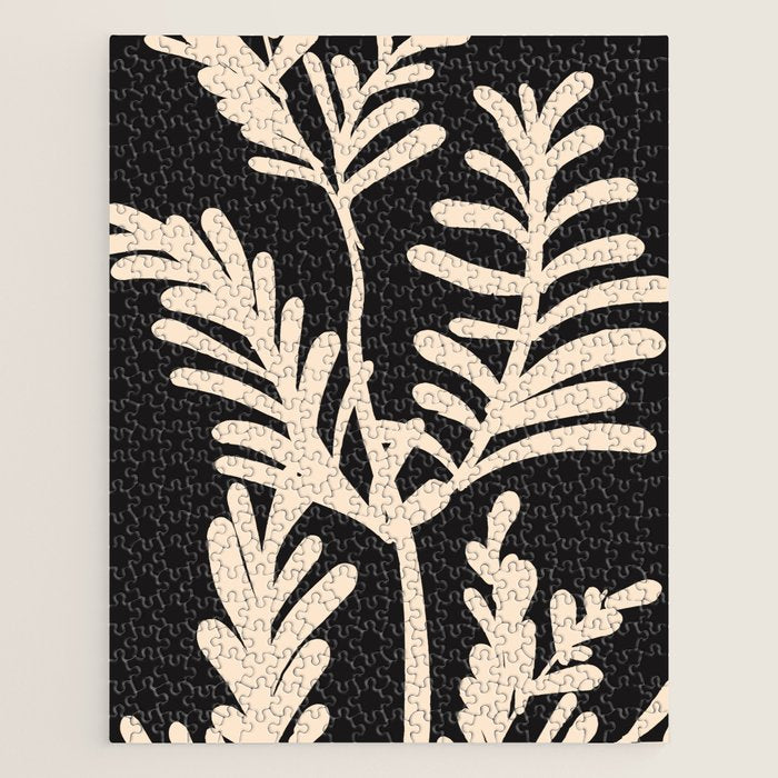 Abstract Minimal -Plant 6/2 Jigsaw Puzzle Gallery Image 1