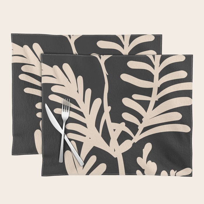 Abstract Minimal -Plant 6/2 Placemat Gallery Image 1
