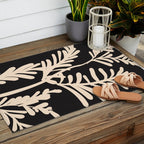 Abstract Minimal -Plant 6/2 Outdoor Rug Gallery Image 2