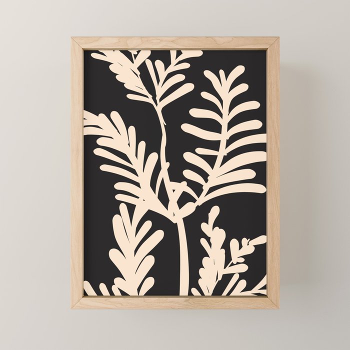 Abstract Minimal -Plant 6/2 Mini Art Print Gallery Image 1