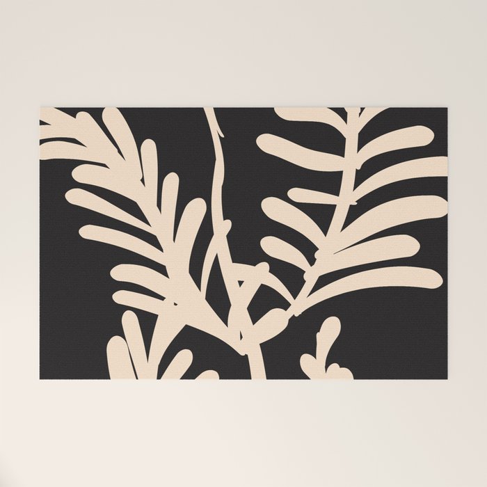 Abstract Minimal -Plant 6/2 Welcome Mat Gallery Image 1