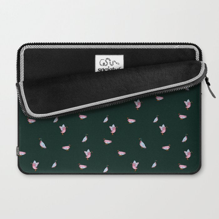 Preppy Duck I Laptop Sleeve Gallery Image 2