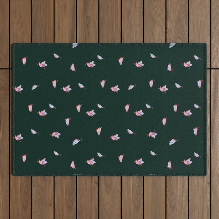 Preppy Duck I Outdoor Rug Gallery Image 1