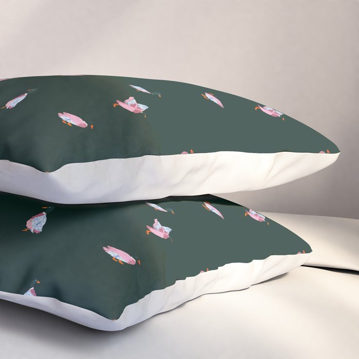 Preppy Duck I Pillow Sham Gallery Image 3