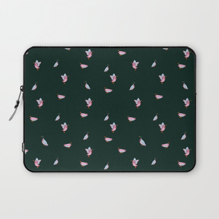 Preppy Duck I Laptop Sleeve Gallery Image 1