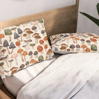 Mushrooms Pillow Sham Gallery Image 2