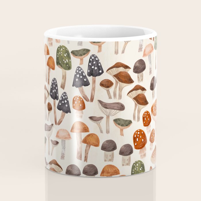 Mushrooms Coffee Mug Gallery Image 4
