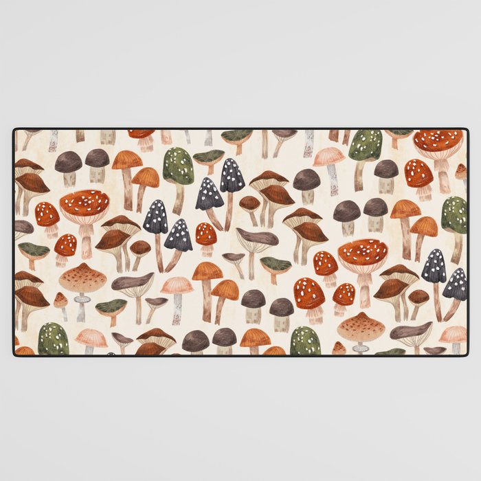 Mushrooms Desk Mat Gallery Image 3