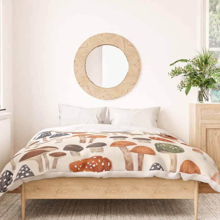 Mushrooms Duvet Cover Gallery Image 3