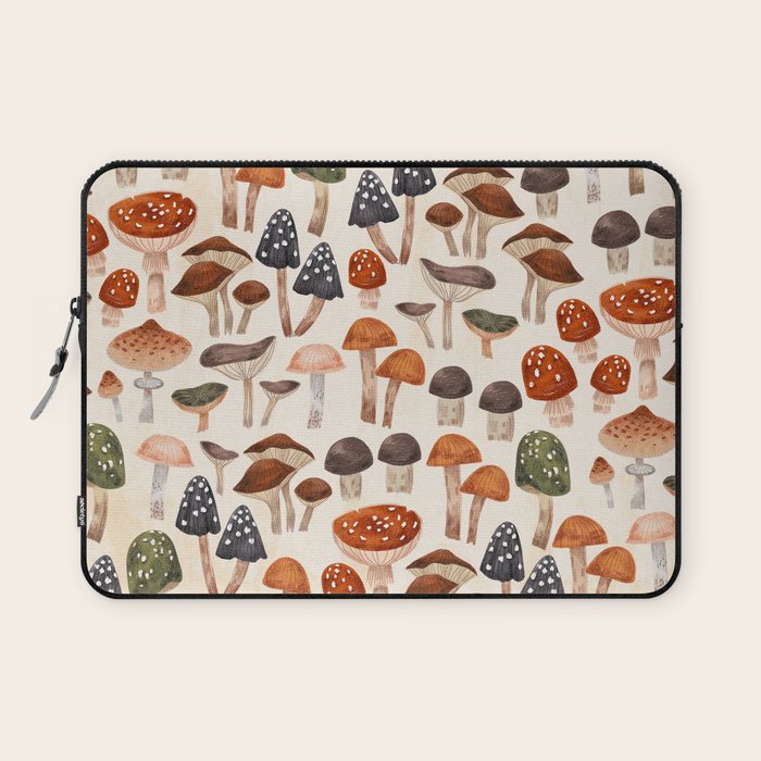 Mushrooms Laptop Sleeve Gallery Image 1