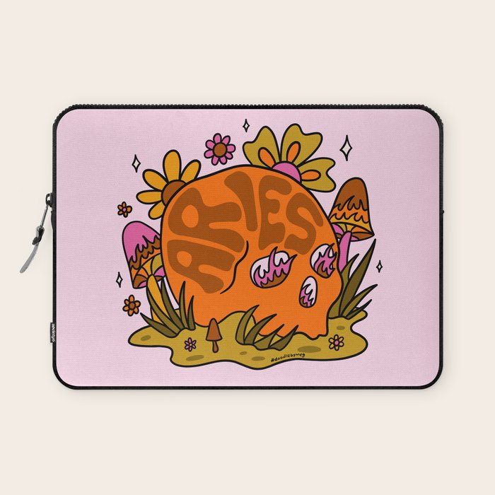 Aries Skull Laptop Sleeve Gallery Image 1